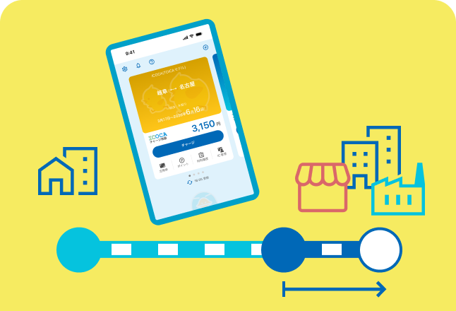 定期券の区間変更